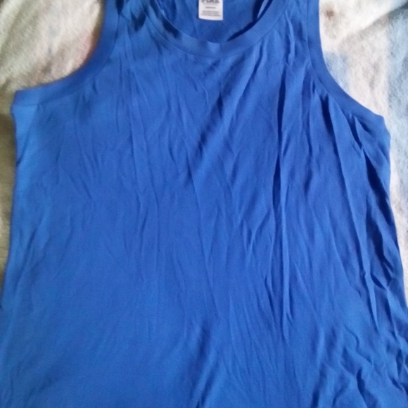 Victoria Secret tank top blue (NEW) size large - Picture 1 of 5